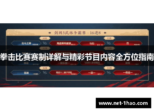 拳击比赛赛制详解与精彩节目内容全方位指南