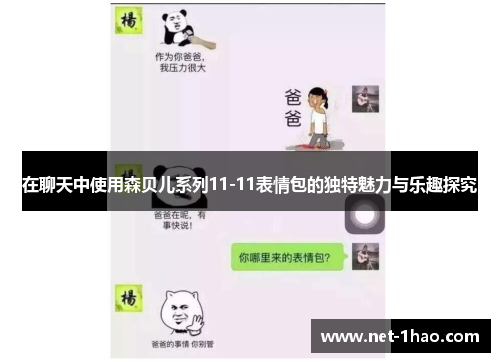 在聊天中使用森贝儿系列11-11表情包的独特魅力与乐趣探究